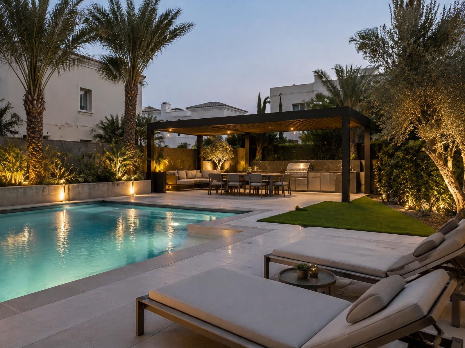 Pergolas & Outdoor Kitchens in Dubai
