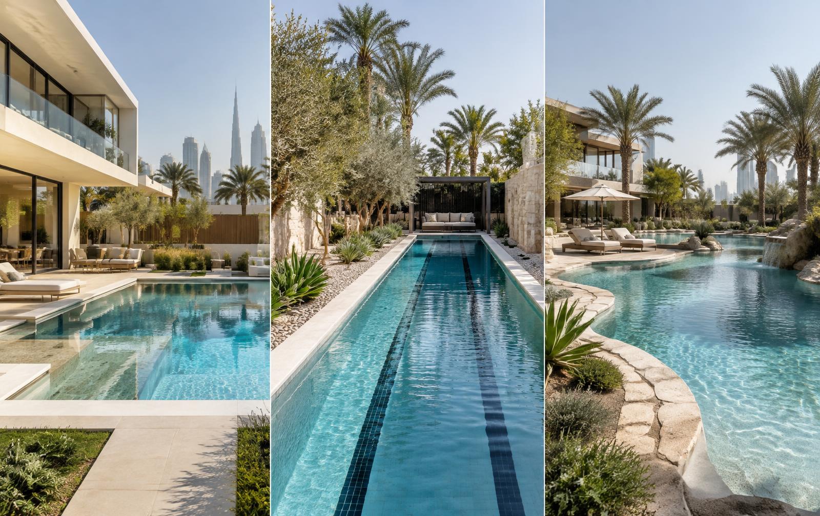 Modern pool concepts - Swimming Pool Construction Dubai